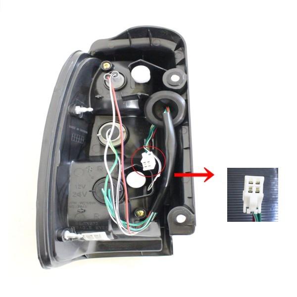 トヨタ ハイラックス LEDテールランプ スモーク仕上げ ハイラックス テールランプ LED GUN125 テール ランプ スモーク
