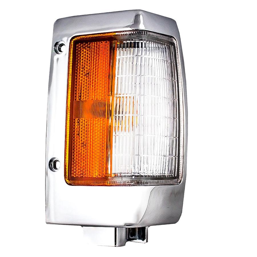 日産 ダットサン D21 USタイプ フロント コーナー ランプ クローム