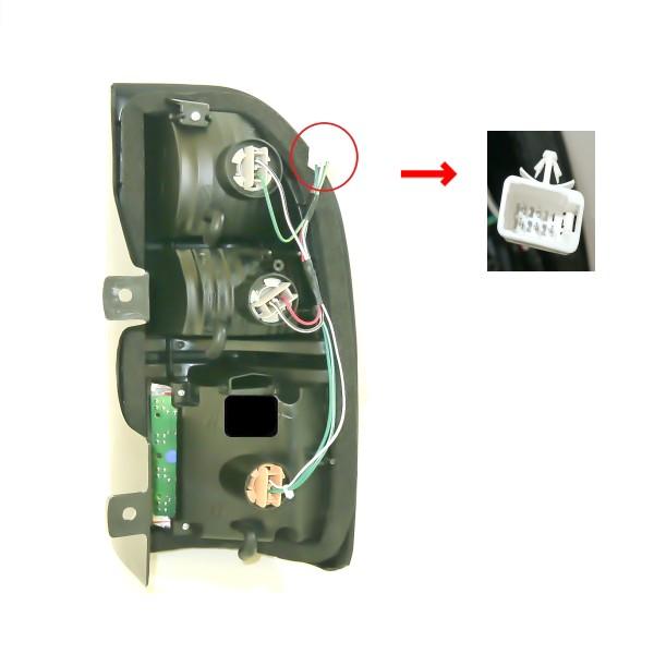 ランドクルーザー トヨタ ランクル プラド 90 95 系 リア LED