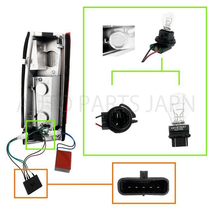 送料無料 シボレー GMC タホ サバーバン シルバラード ブレイザー LED  