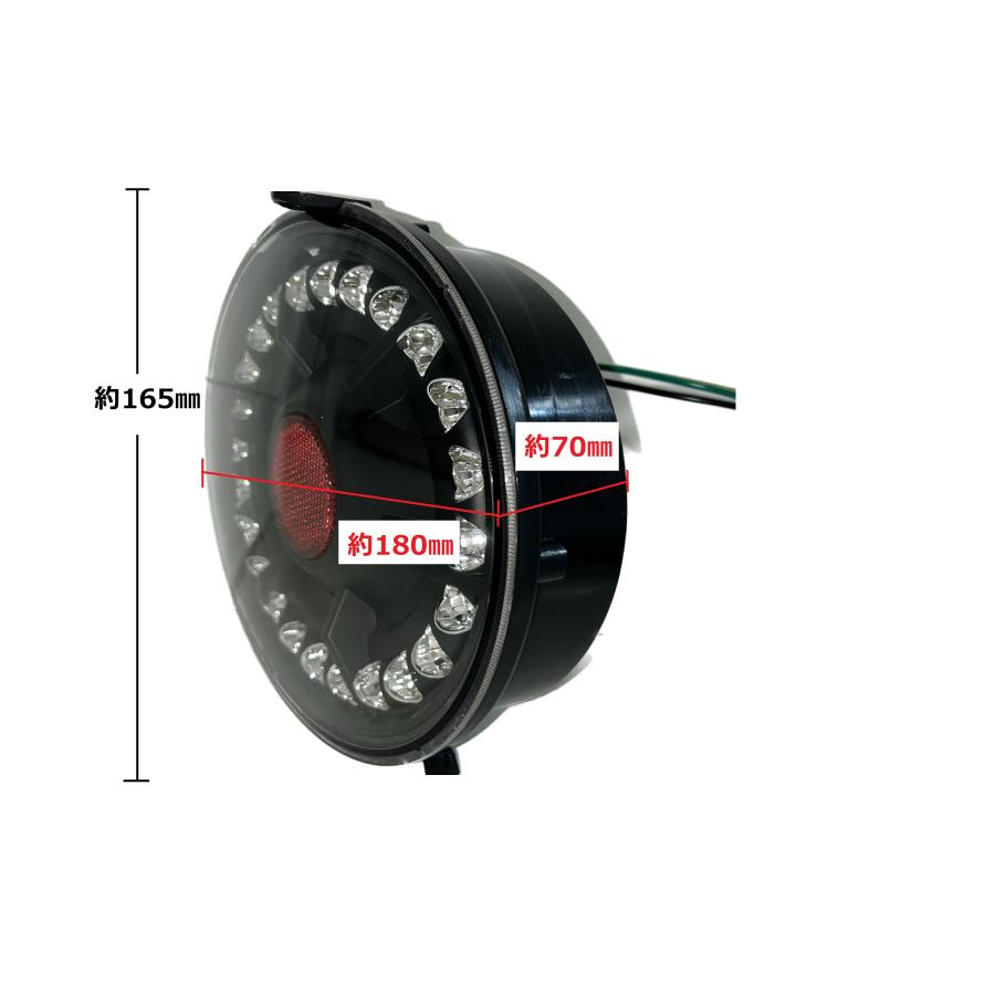 シボレー コルベット 05y- LED ブラック テール ランプ ライト 左右