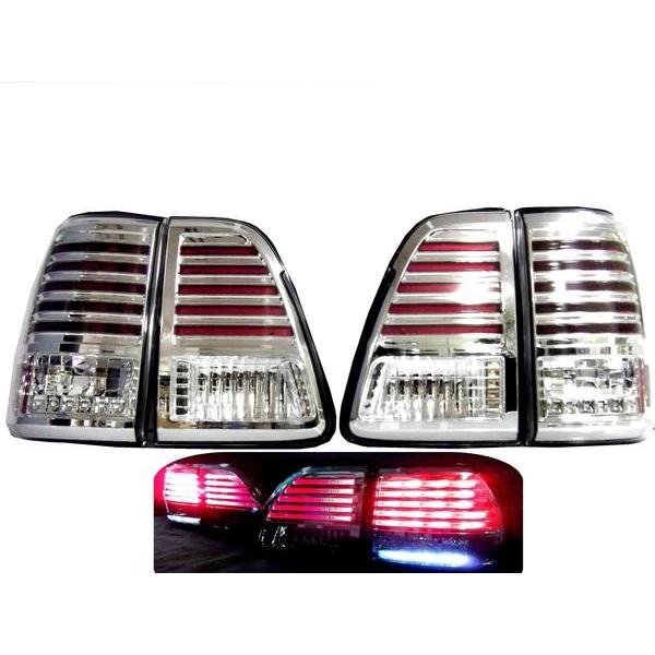ランドクルーザー 100 101 系 前期 中期 LED クリスタル テールランプ
