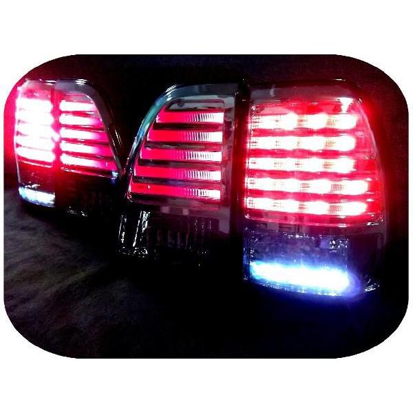 ランドクルーザー トヨタ ランクル 100 LED クリスタル テールランプ 4