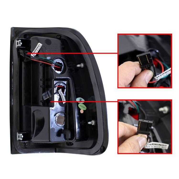 ランクル100 社外 LX470風 LEDテール ランドクルーザー100 シグナス / Lexus LX470 前期 LED