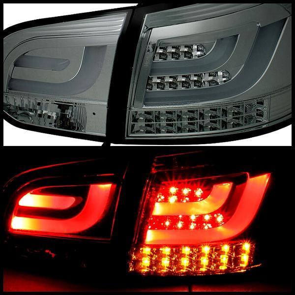VW ゴルフ 6 09y-13y LEDファイバースモークテールランプ 送料無料 
