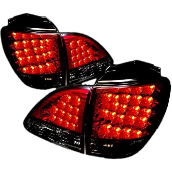 ハリアー 10 15 系 LEXUS RX300 後期用 01-03y スモーク LED テールランプ 左右 セット ACU10W ACU15W MCU10W MCU15W 送料無料の画像