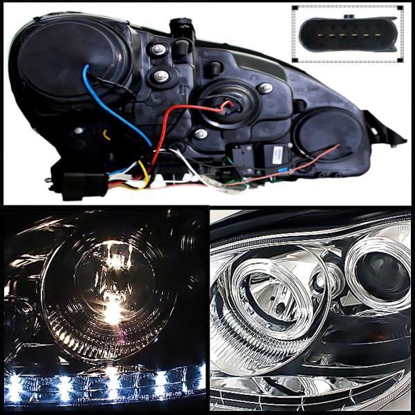 ベンツ S430 W220 前期用 W221 後期 LOOK LED ヘッドライト 送料無料_1