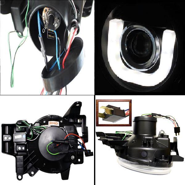 トヨタ FJクルーザー LEDヘッドライト\u0026テールランプSET セット 送料無料の画像