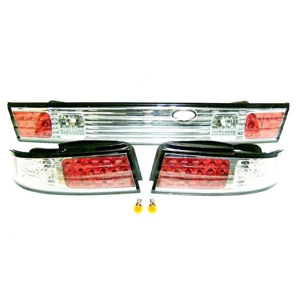 シルビア S14 LED クリスタルクローム テール ランプ SET セット 送料無料