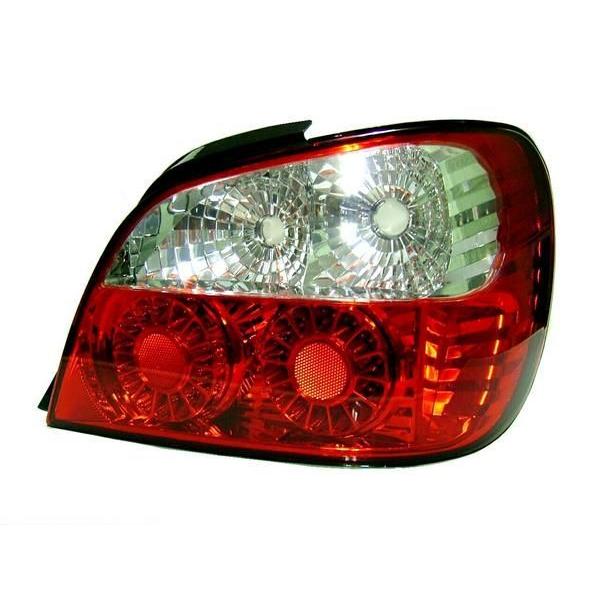 インプレッサ　GD テールランプ SUBARU（スバル） インプレッサ WRX GD系 クロームメッキ LED コンビ