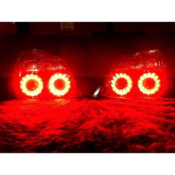 SUBARU（スバル） インプレッサ GD WRX LED ブラック テール ランプ