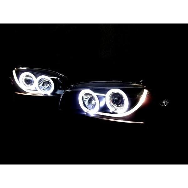 SUBARU インプレッサ GC/GF クリスタル イカリング ヘッドランプ
