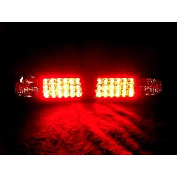 日産 シルビア S14 前後期 クリスタルクローム LEDテールランプ