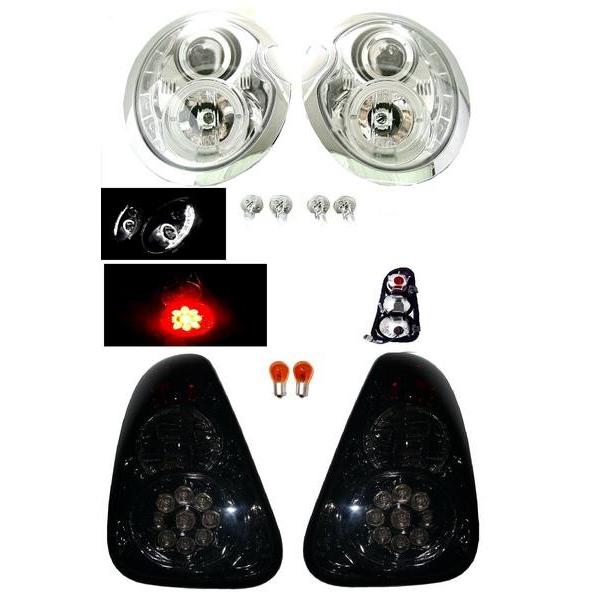 MINI ミニクーパー R50 R52 R53 LED ヘッドライト \u0026 テール SET セット 送料無料