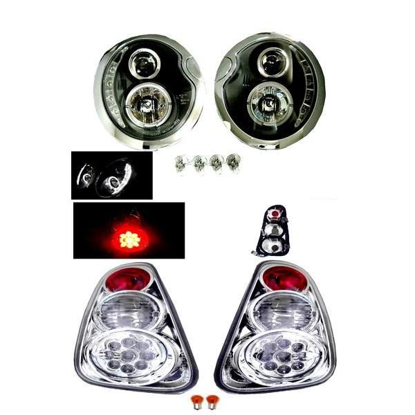お取り寄せ】 MINI ミニクーパー R50 R52 R53 LED ヘッドライト