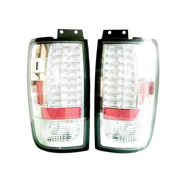 フォード エクスペディション リンカーン ナビゲーター テールランプ インナークロームメッキ LED クリスタル 左右 テールライト