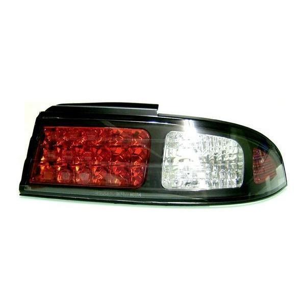 日産　シルビア　s14 後期　テールランプ D-MAX / S14 LEDテールランプ 3点SET（ブラック）