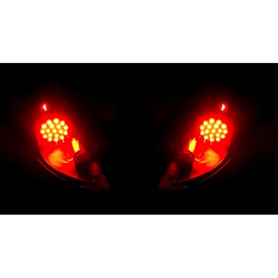 日産 フェアレディZ 350Z Z33 リア LED テールランプ ブラック 左右セット ゼット 前期用 キャンセラー リフレクター 送料無料｜auto-parts-jp｜02