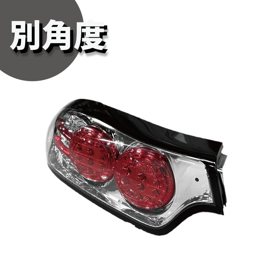 マツダ（Mazda） RX-7 RX7 92-03y リア クローム LED テールランプ