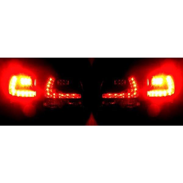フォルクスワーゲン トゥアレグ LEDクリスタルテールランプ 送料無料 