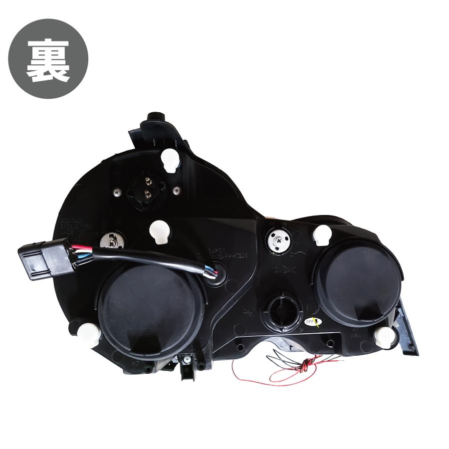 メルセデス ベンツ W210 Eクラス 前期 インナークロームメッキ イカリングプロジェクターヘッドランプ W211ルック E230 E240 E320 送料無料の画像