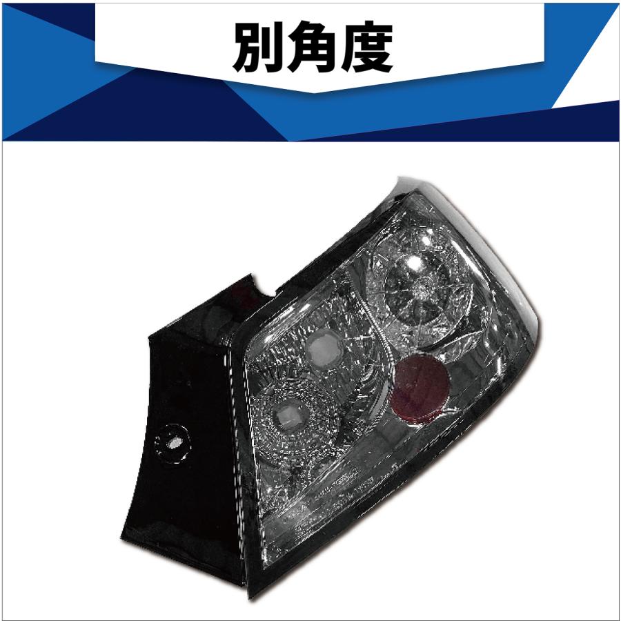 トヨタ bB 18y- フルスモークLEDクリアテールランプ 左右 QNC20 QNC21