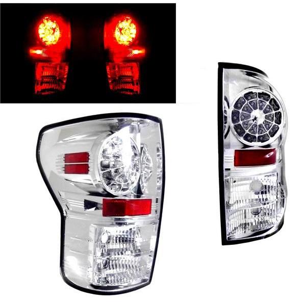 トヨタ（TOYOTA） タンドラ 07-11y メッキヘッドライト LEDテール SET