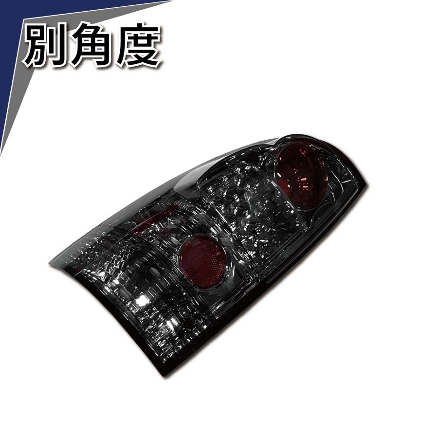 トヨタ タコマ ピックアップ LED スモーク テールランプ 左右 テールライト リヤ テール キャンセラー内蔵 オールスモーク 送料無料 黒の画像