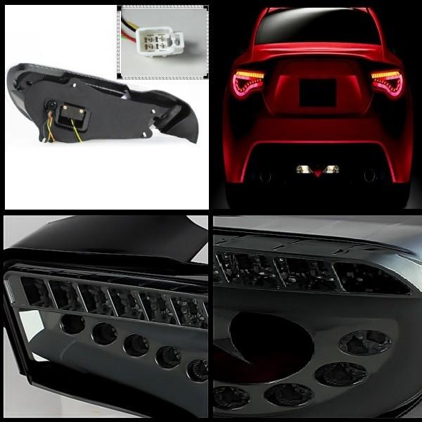 トヨタ 86 FRS ZN6 2012y- リア LEDファイバー テールランプ