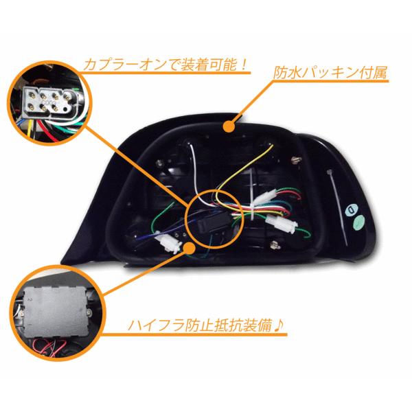 BMW 7シリーズ E38 LEDクリスタルコンビテールランプ 左右SET リフレクター内蔵 GF35 GF40 GG35 GG44 GJ50 GK50 L7 735 750 740 送料無料_1