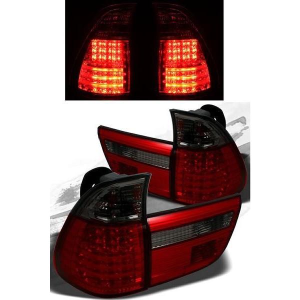 BMW ビーエムダブリュー X5 E53 00y-06y LEDスモークコンビ テールランプ 左右 送料無料 輸入車 社外品 ライト ランプ クール