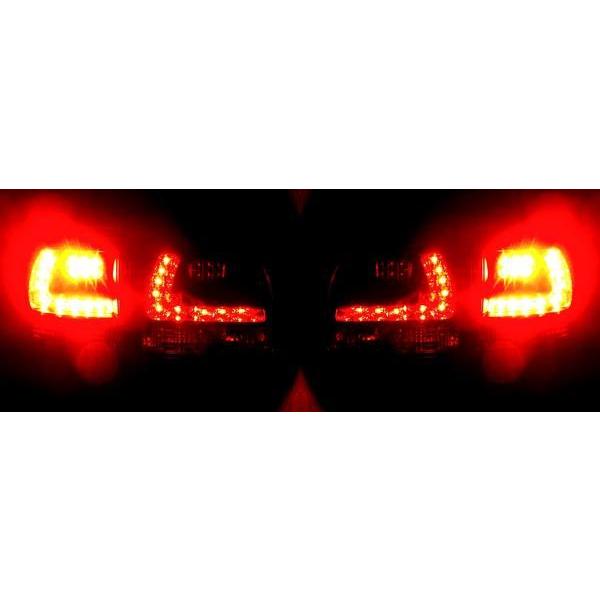 VW トゥアレグ LEDテールランプ フォルクスワーゲン トゥアレグ LEDスモークレッドテール 送料