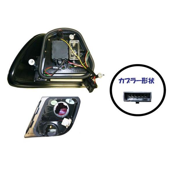 BMW E46 前期 99y-03y 3シリーズ クーペ インナー ブラック LED テールランプ 左右 セット リヤ テール リア テールライト 送料無料の画像