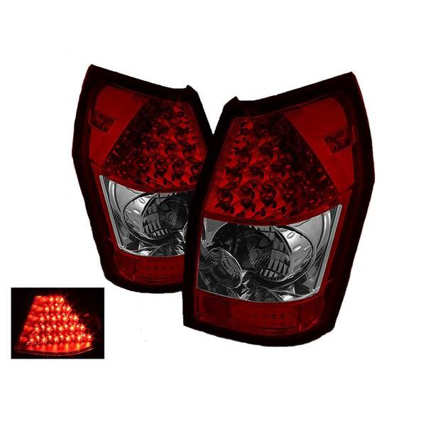 正規通販】 ダッジ マグナム LED スモーク コンビ テール ランプ 左右