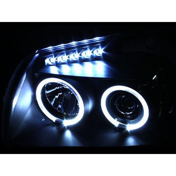ダッジ マグナム 日本光軸仕様 インナーブラック LED プロジェクター