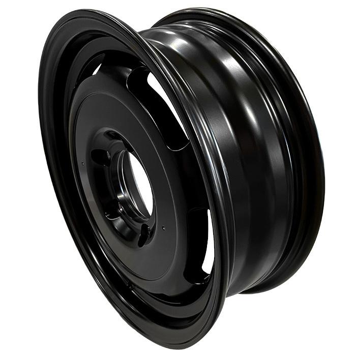送込 16インチ アルミホイール マッドブラック 16 5.5J 5H PCD 139.7
