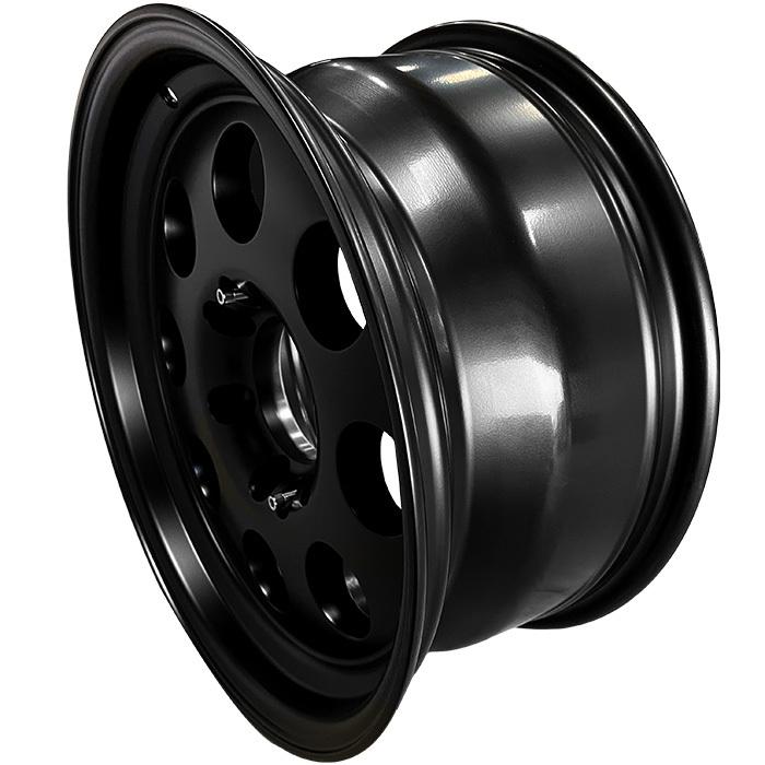 アルミホイル　ブラック　17インチ 5ZIGEN ブラックマンGI 17インチ 6H139.7 6.5J +38 1本 ホイール