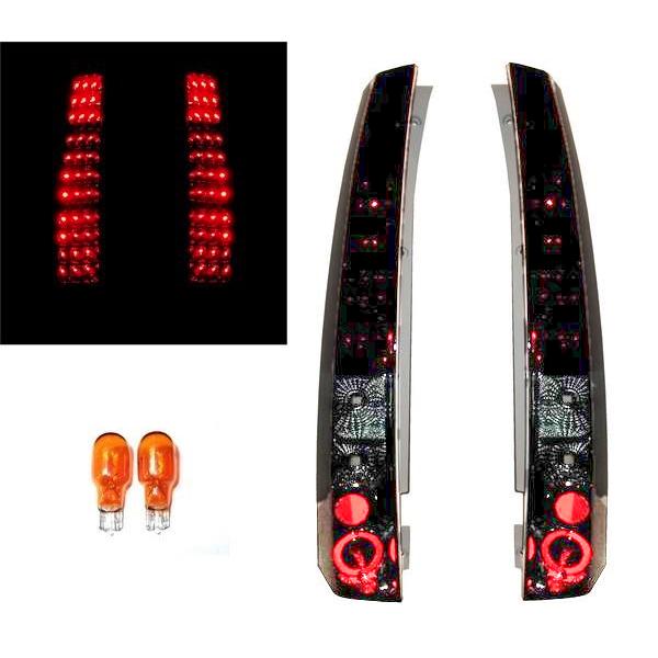 ステップワゴン　RF1 左右テールランプ ステップワゴン RF1 RF2 LED レッド スモーク コンビ テール ランプ