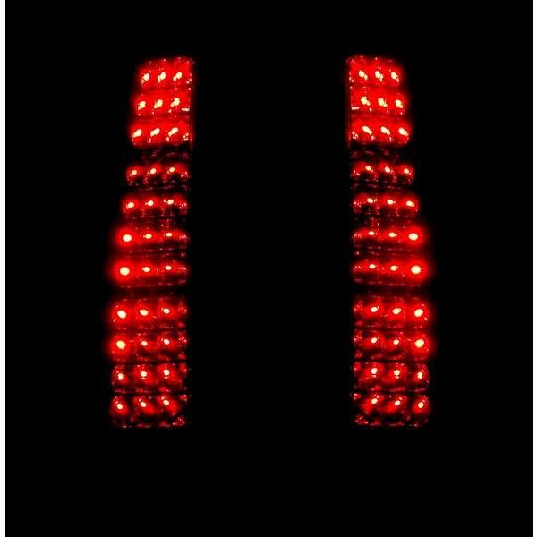 ホンダ ステップワゴン RF1 RF2 対応テールランプ ステップワゴン RF1 RF2 LED レッド スモーク コンビ テール