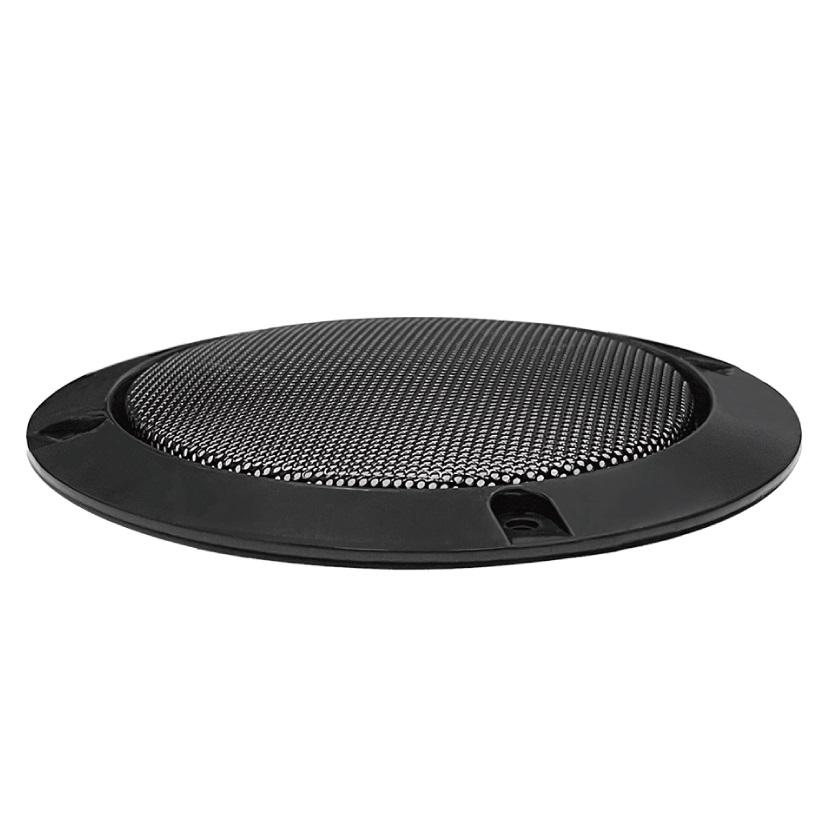 汎用 スピーカー メッシュ グリルカバー ブラック 4インチ 10cm-11cm