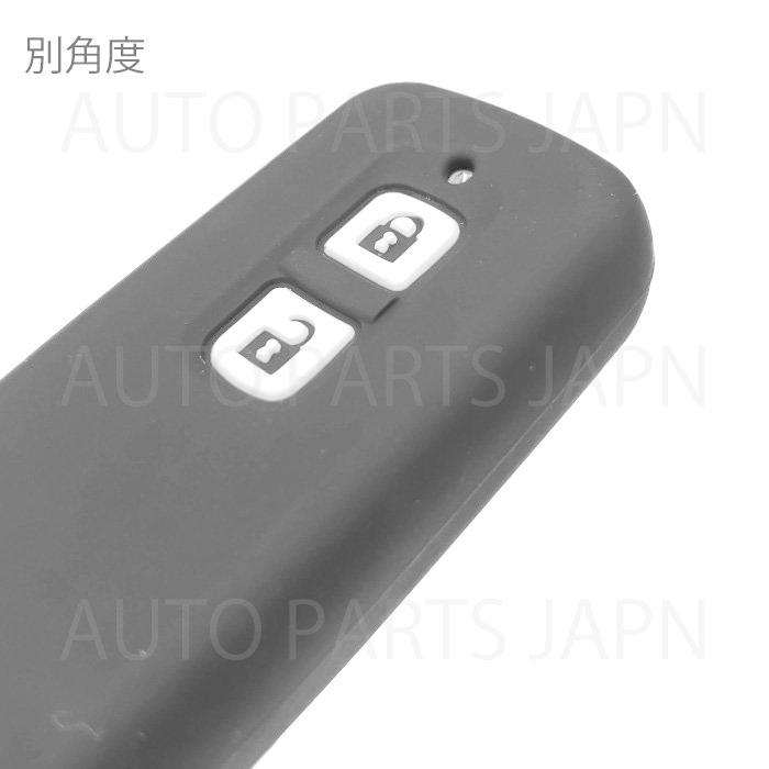 送込 ホンダ N-BOX Custom JF1/JF2/JF3/JF4 シリコン製 キーカバー 黒
