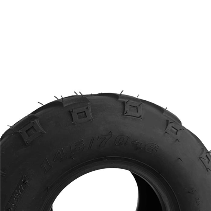 【新品に近い】三輪バイク・バギー用　極太タイヤホイール付き　溝あり Amazon | ATV 四輪バギー用PCD110 16×8－7 7インチホイール