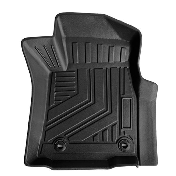 現行　ハイラックス　フロアマット　ゴム　オールウェザー トヨタ ハイラックス GUN125 ゴムマット フロアマット 3枚 ラバー