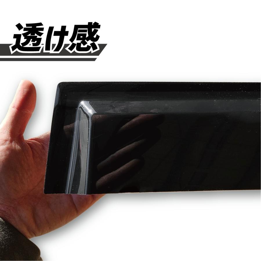 トヨタ プリウス ZVW50 系 ドアバイザー ZVW51 ZVW55 サイド