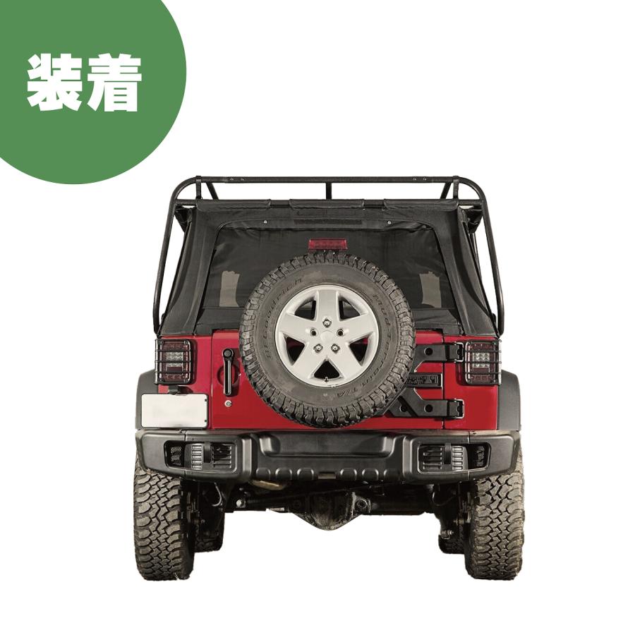Jeep（ジープ） JK ラングラー リア スチール バンパー セット 10周年