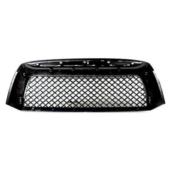 トヨタ ブラック フロントグリル　タンドラ08 大型商品 トヨタ タンドラ オールブラック グリル 2007-2009y