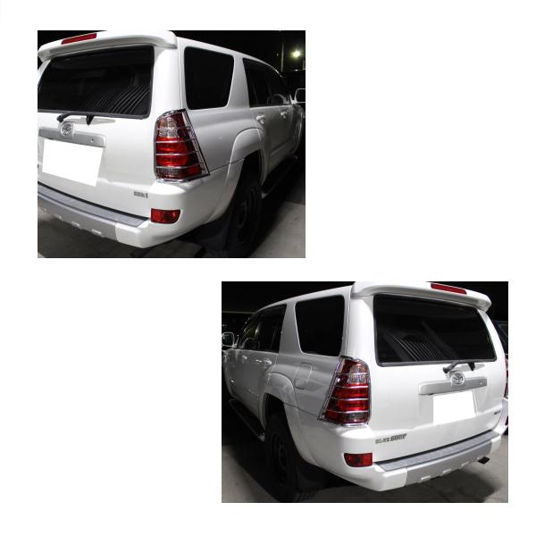 【未使用】ハイラックスサーフ テールランプガード 210系 215系 21系 トヨタ ハイラックスサーフ 210 215 ステンレス テールガード