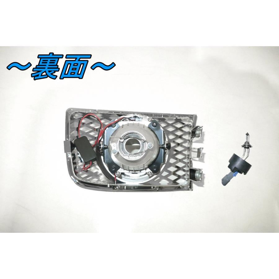 ランドクルーザー プラド 95 90 白 LED イカリング プロジェクター