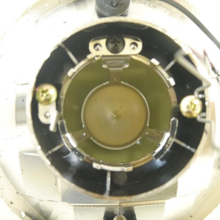 汎用 丸型 丸灯 5.75 インチ ブルー クリスタル ヘッドライト 青