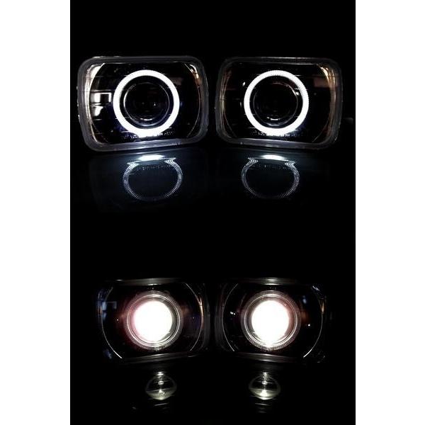 汎用 角型 HI/LO切替 LEDイカリングプロジェクターフロント